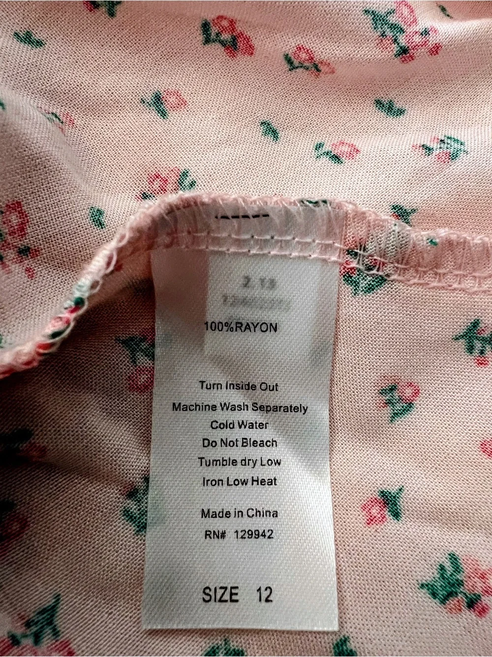 Pink Floral Smocked Tiered Sundress for Girls. Brand new without tags.